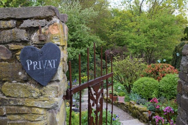Eingang Garten Privater Eingang